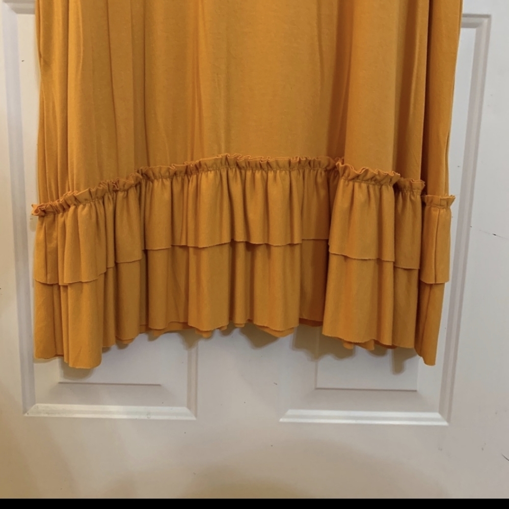 Zenana Ruffle Bottom Dress - Picture 3 of 4